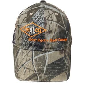 Trial Co Great Ingot=Great Castings Strapback Trucker Hat Multi OS Camo Kati